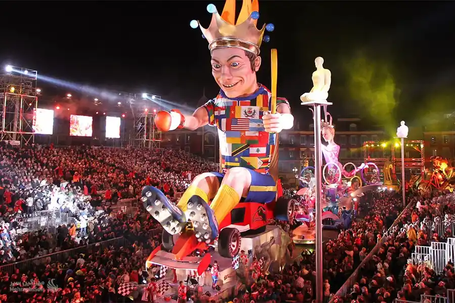 جشنواره نیس در پایان زمستان