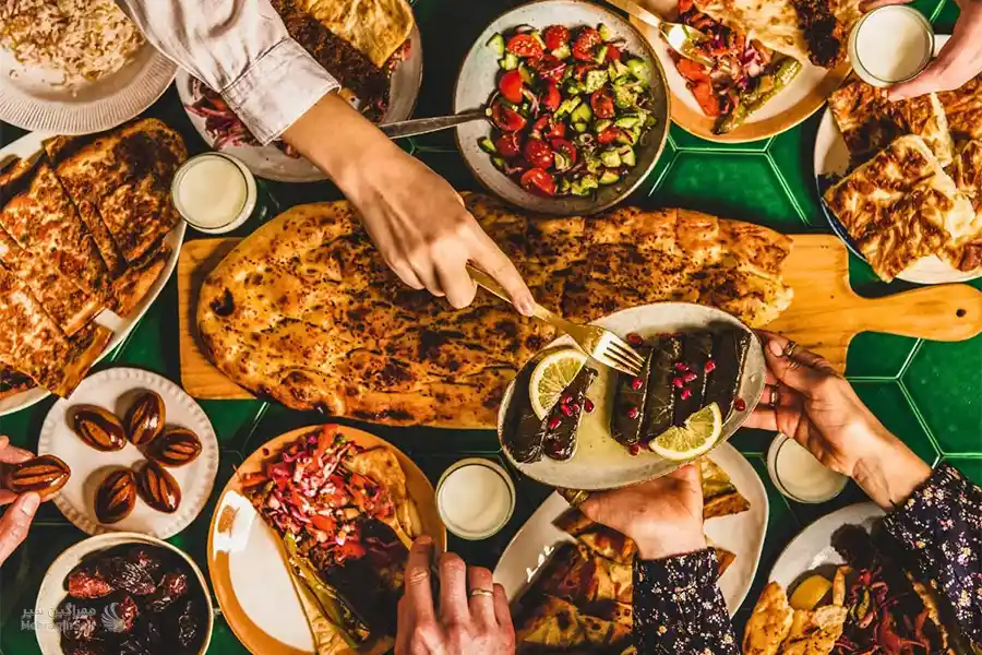 غذاهای آسیای میانه 