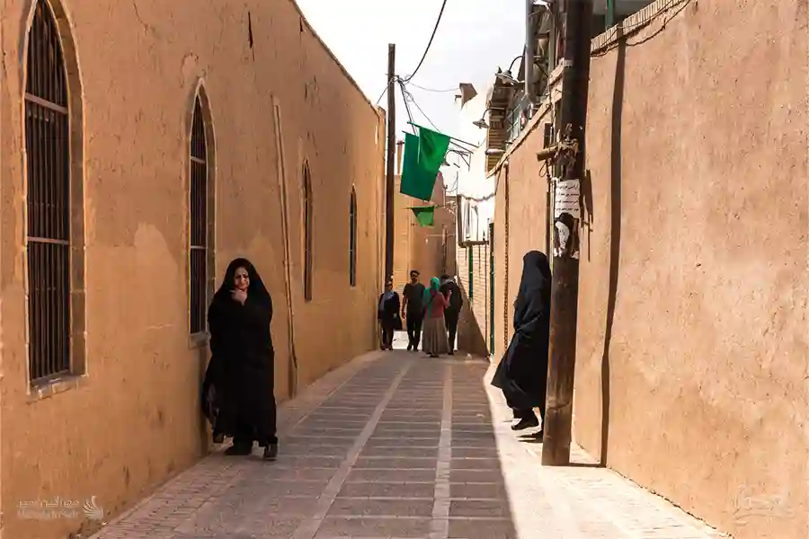 کوچه‌های کاهگلی یزد