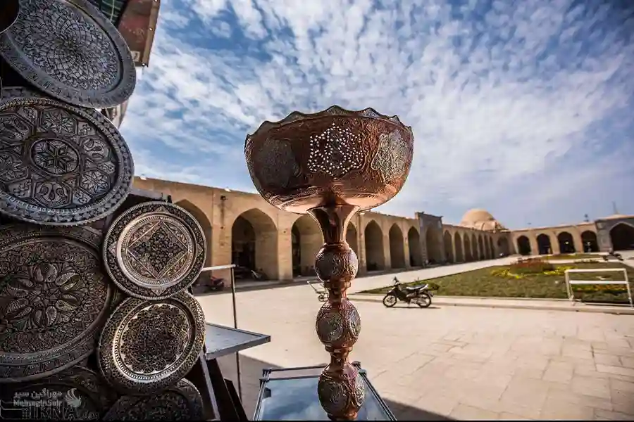 گالری فروش صنایع دستی مس در کرمان