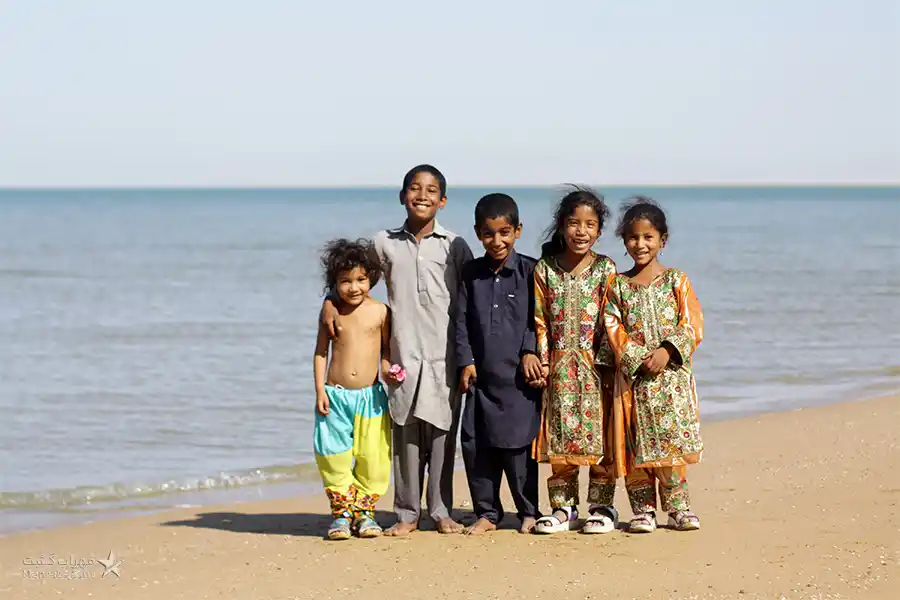 کودکان نواحی بومی چابهار