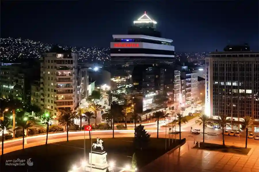 نمای هتل movenpick 